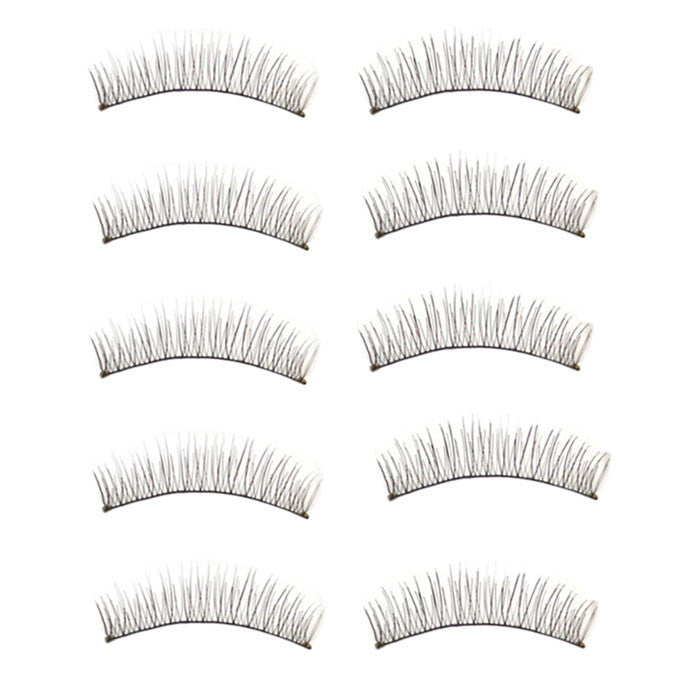 New 10 Pairs Long Thick Soft Handmade Fake False Eye Lash Makeup Extensions